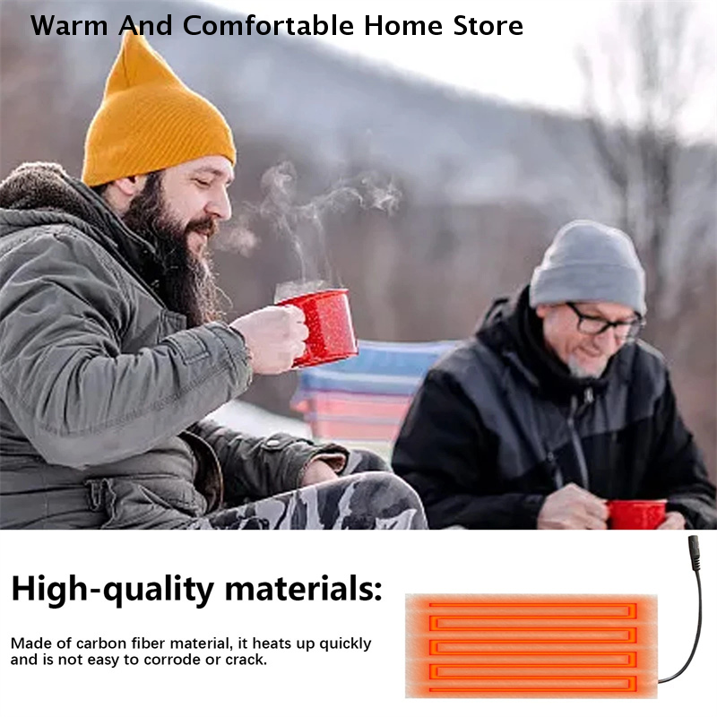 5V USB Warm Paste Pads Fast-He - مراجعة Fishing Vest وسعره