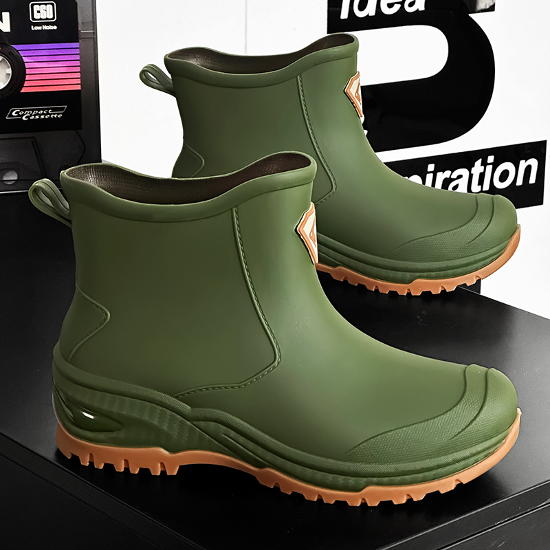 Men's Rain Boots Outdoor Wear- - مراجعة Fishing Boots وسعره
