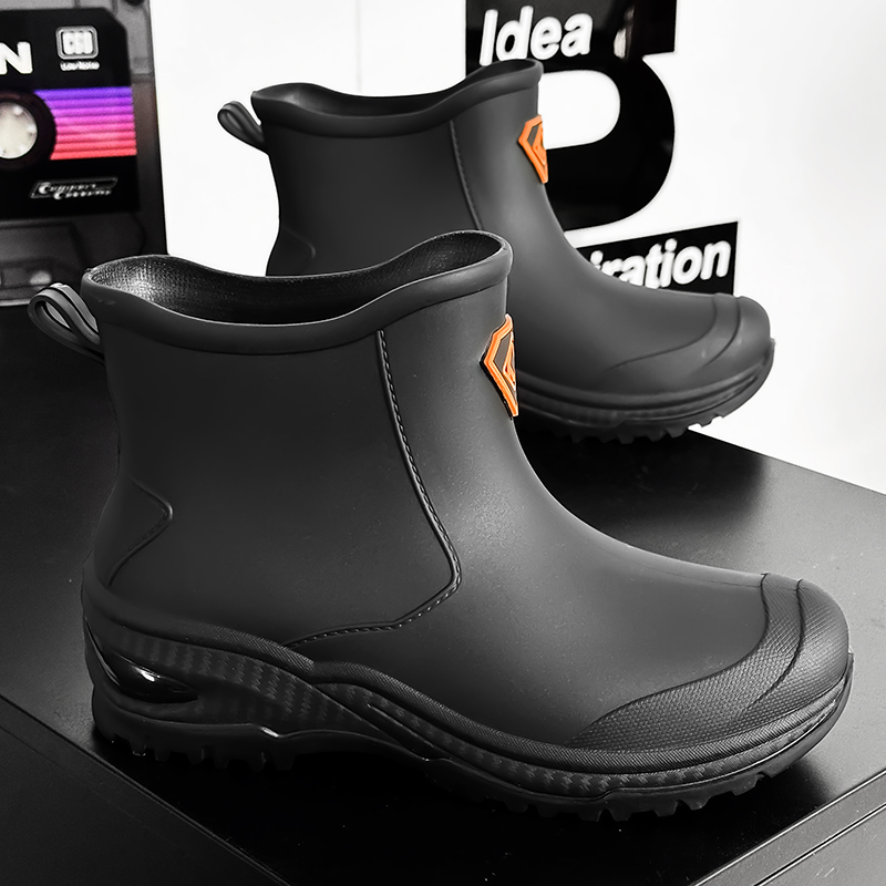 Men's Rain Boots Outdoor Wear- - مراجعة Fishing Boots وسعره