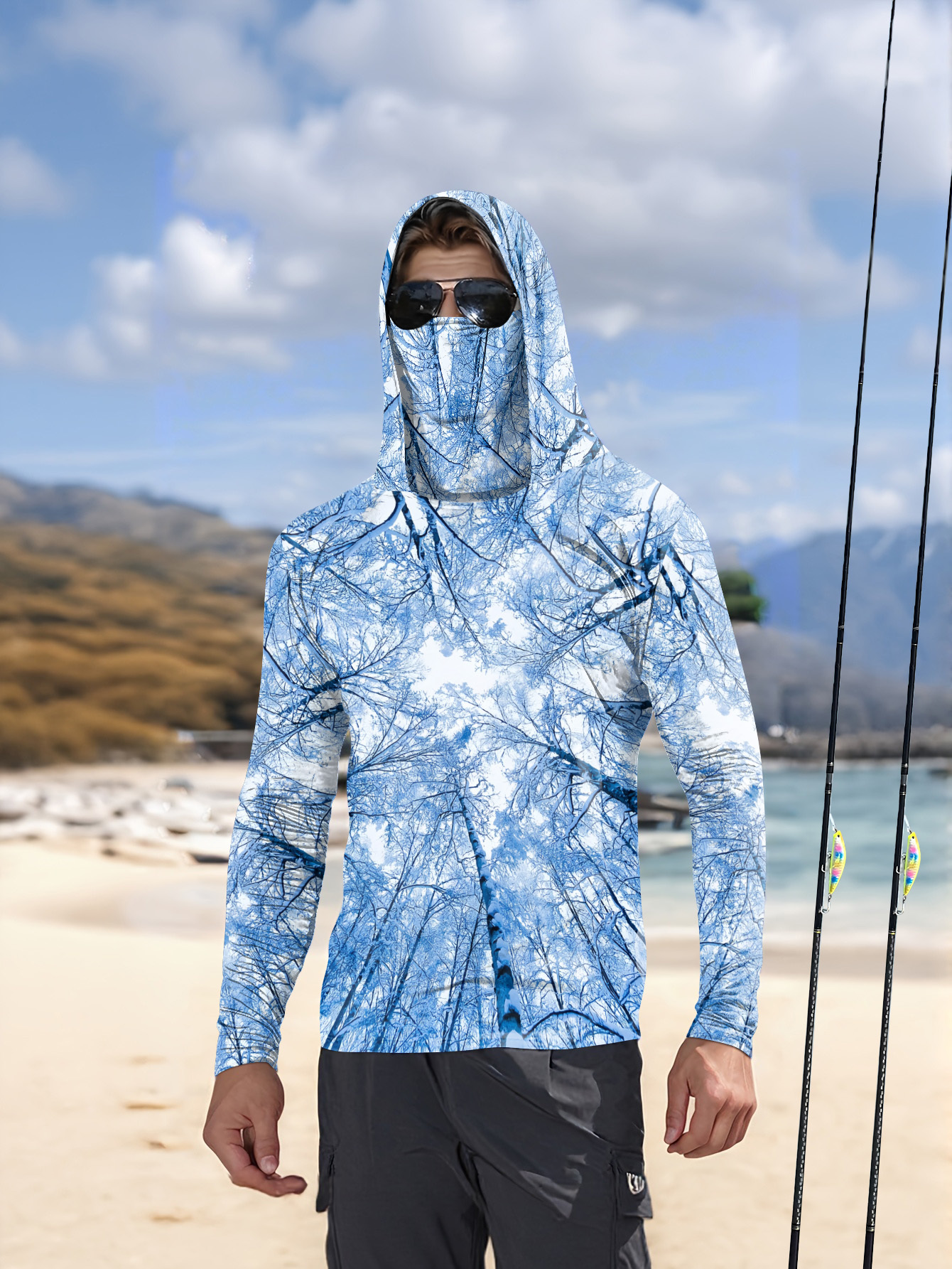 Fishing hooded sweatshirt men' - مراجعة Fishing Hoodie وسعره