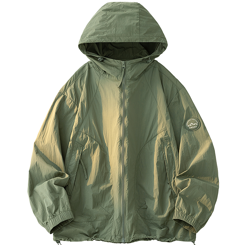 Outdoor UPF50+ Men's Hooded Su - مراجعة Fishing Jacket Waterproof وسعره
