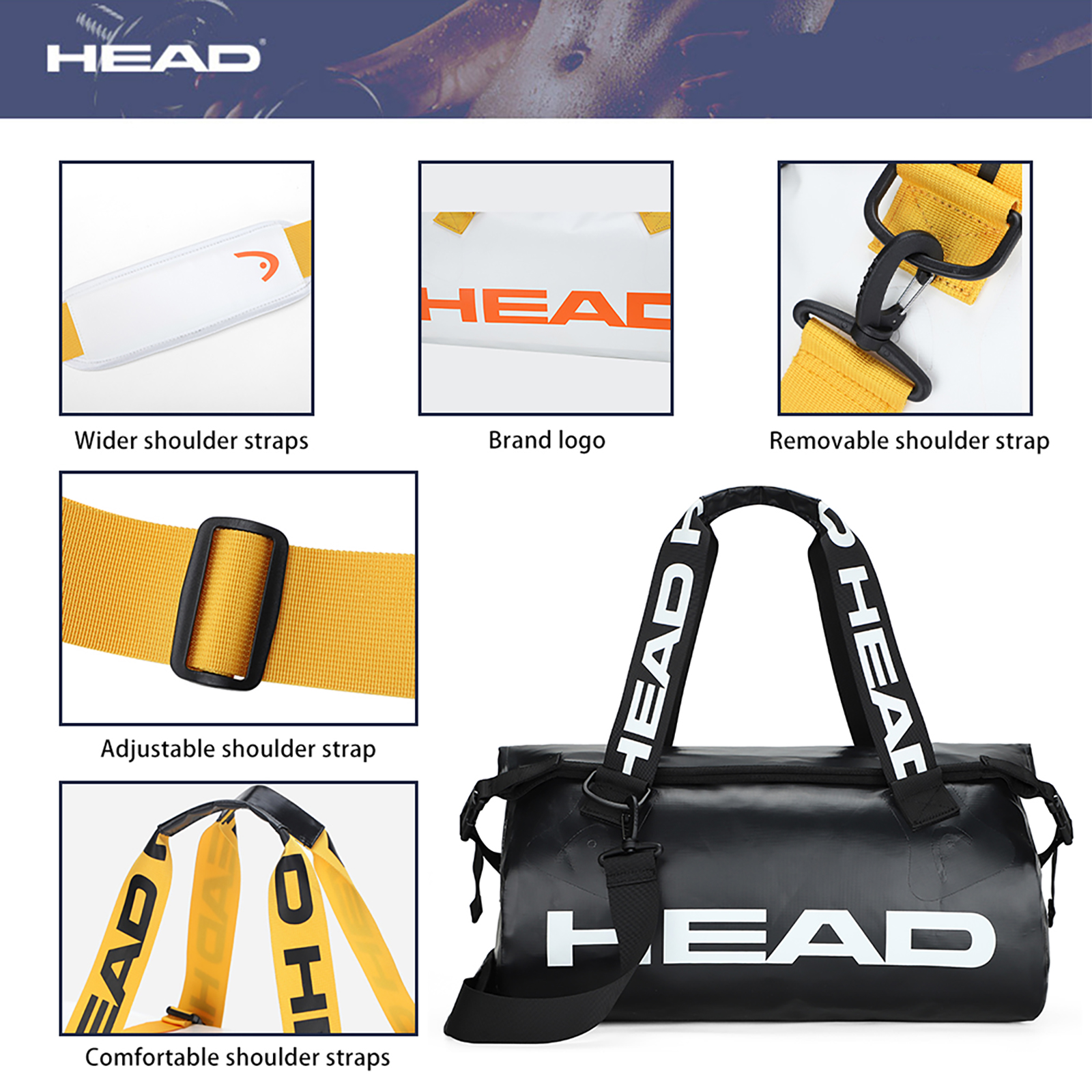 HEAD Fully Waterproof Travel D - مراجعة Fishing Bag Waterproof وسعره