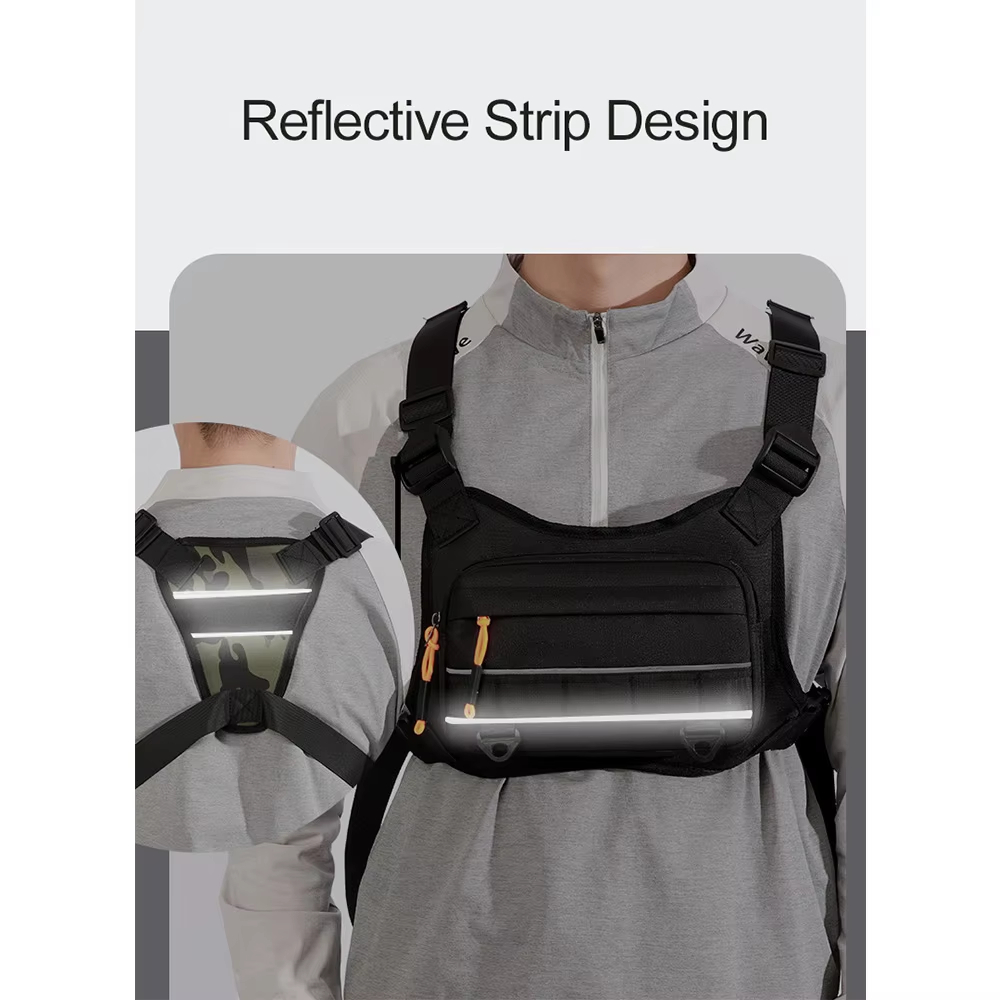 Cycling Front Chest Vest Tacti - مراجعة Fishing Backpack وسعره