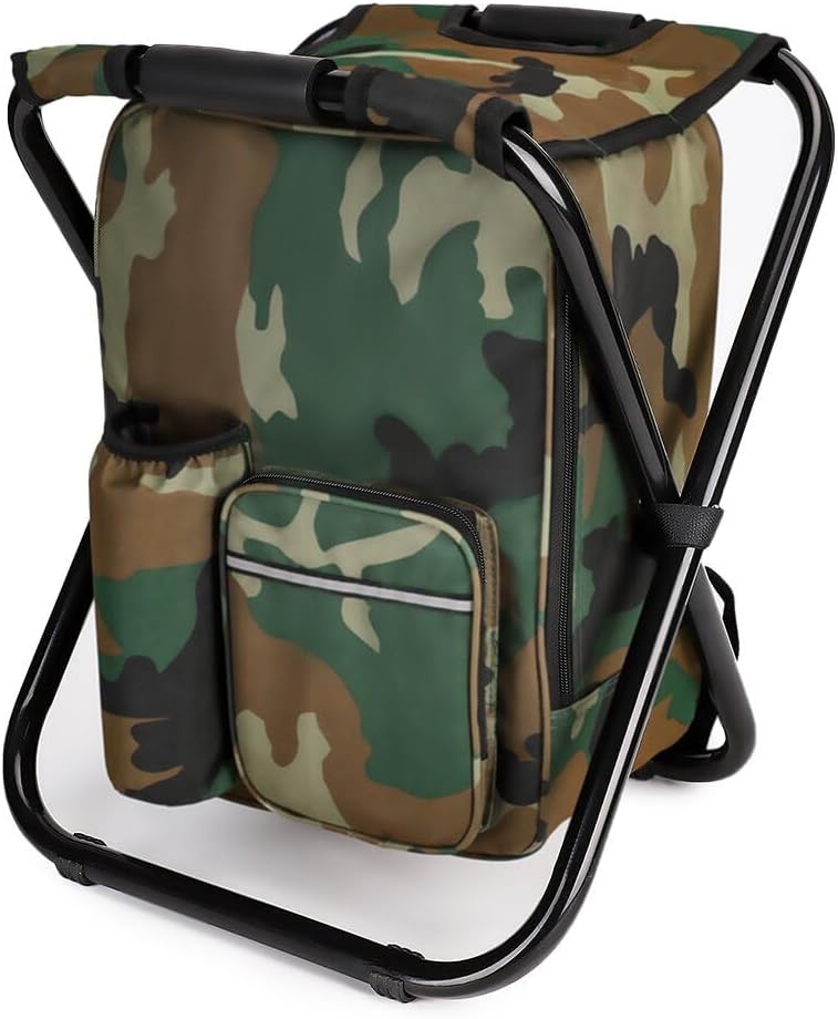 Portable Folding Camping Stool - مراجعة Fishing Bag Waterproof وسعره
