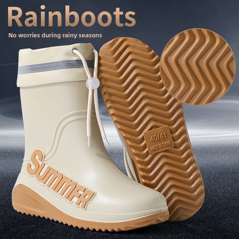 Men's Lined Mid-Calf Rain Boot - مراجعة Fishing Boots وسعره